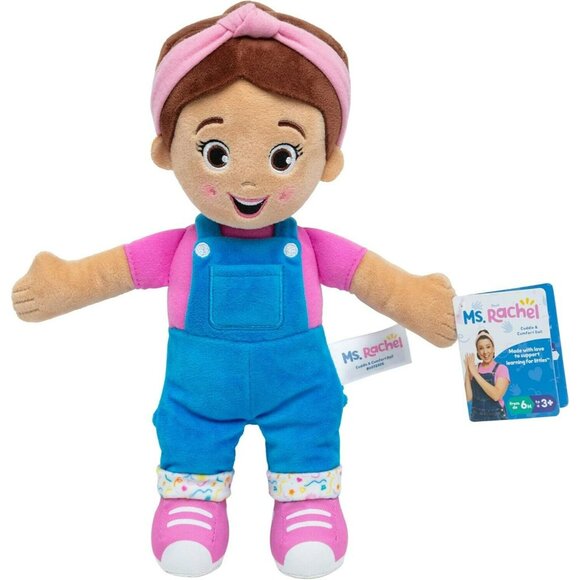 Ms. Rachel Cuddle & Comfort 11" Plush Doll 2024 - Picture 1 of 16